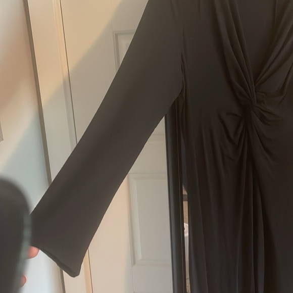 Black Talbots ruched dress. XL gently used - Picture 5 of 8